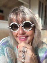 Apfel e arkitect variante UNICA madreperla bianca e leopardo