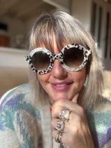 Apfel e arkitect variante UNICA madreperla bianca e leopardo