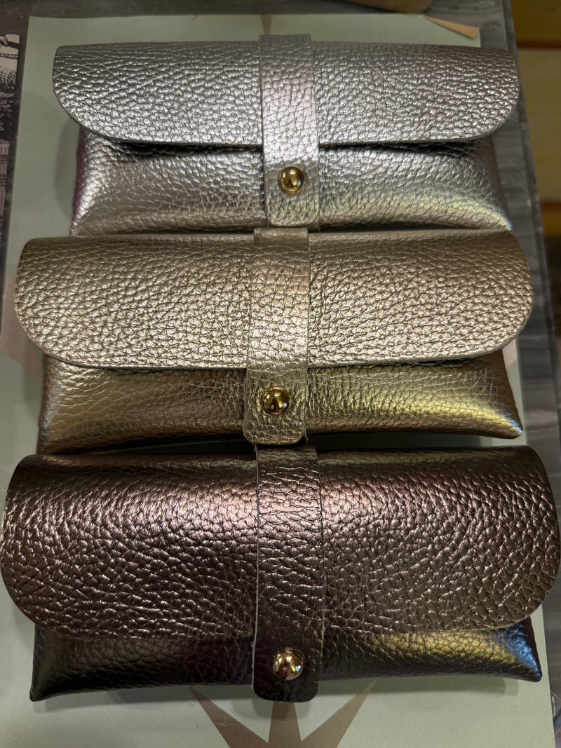 Astucci per occhiali in vera pelle