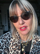 Gatto minimal in metallo