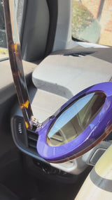Apfel Edizione UNICA castoro e viola/blu metallizzato